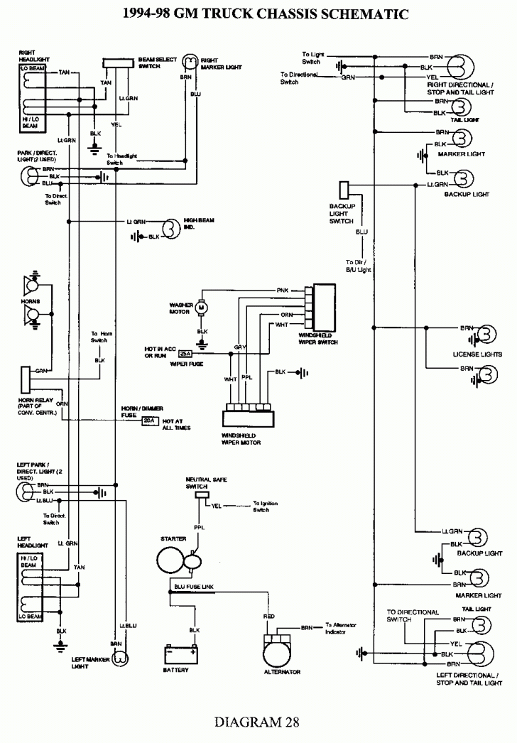 1994 Chevy Silverado Trailer Wiring Diagram