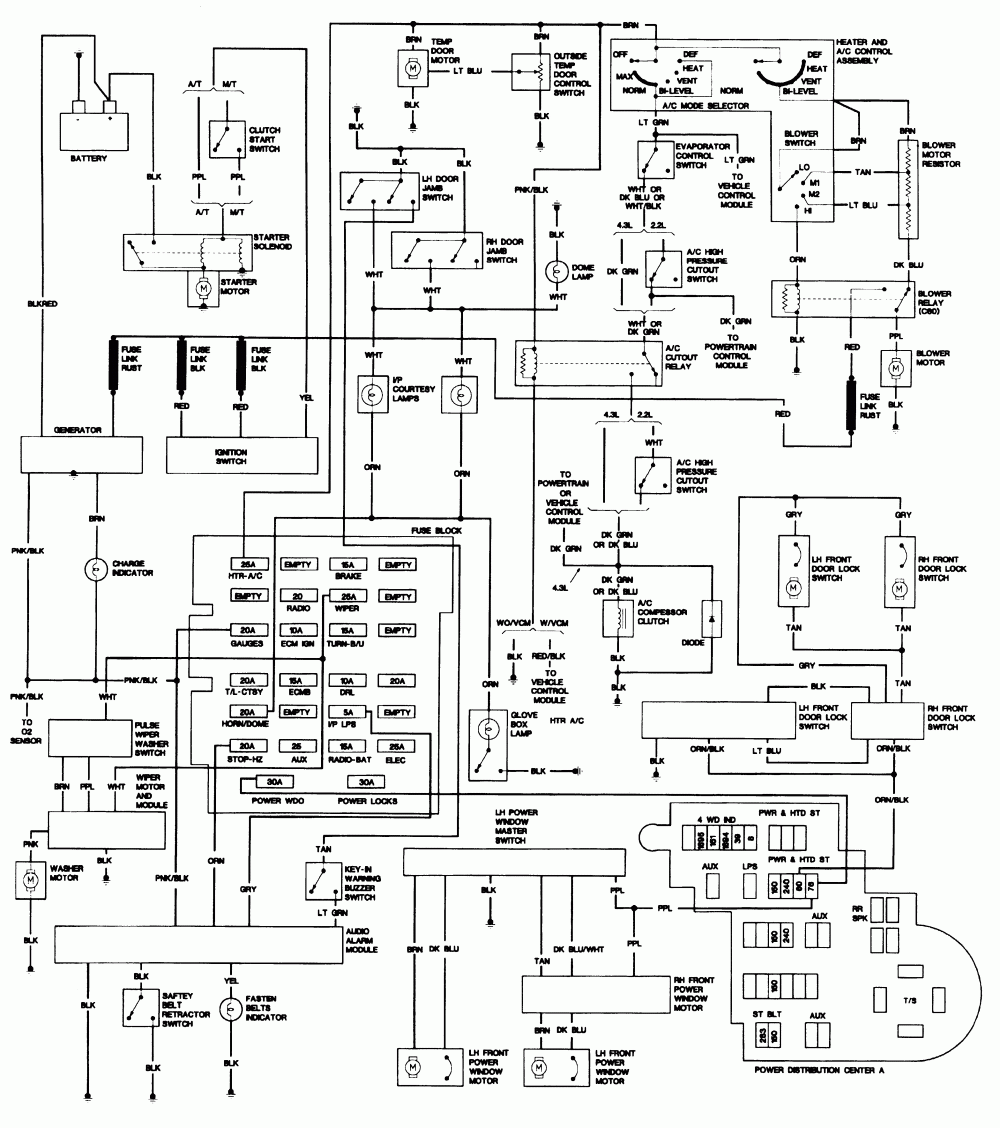 1999 Gmc Jimmy Trailer Wiring Diagram