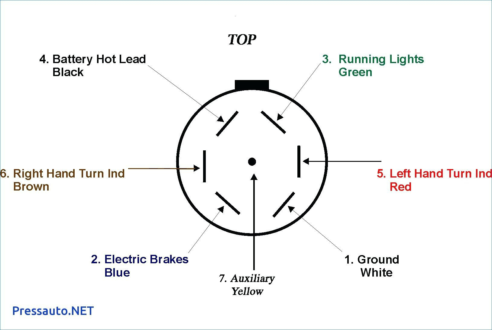 7 Pin Trailer Plug Wiring Diagram Ford