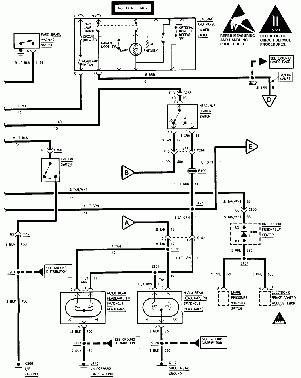 1997 Chevy 1500 Trailer Wiring Diagram