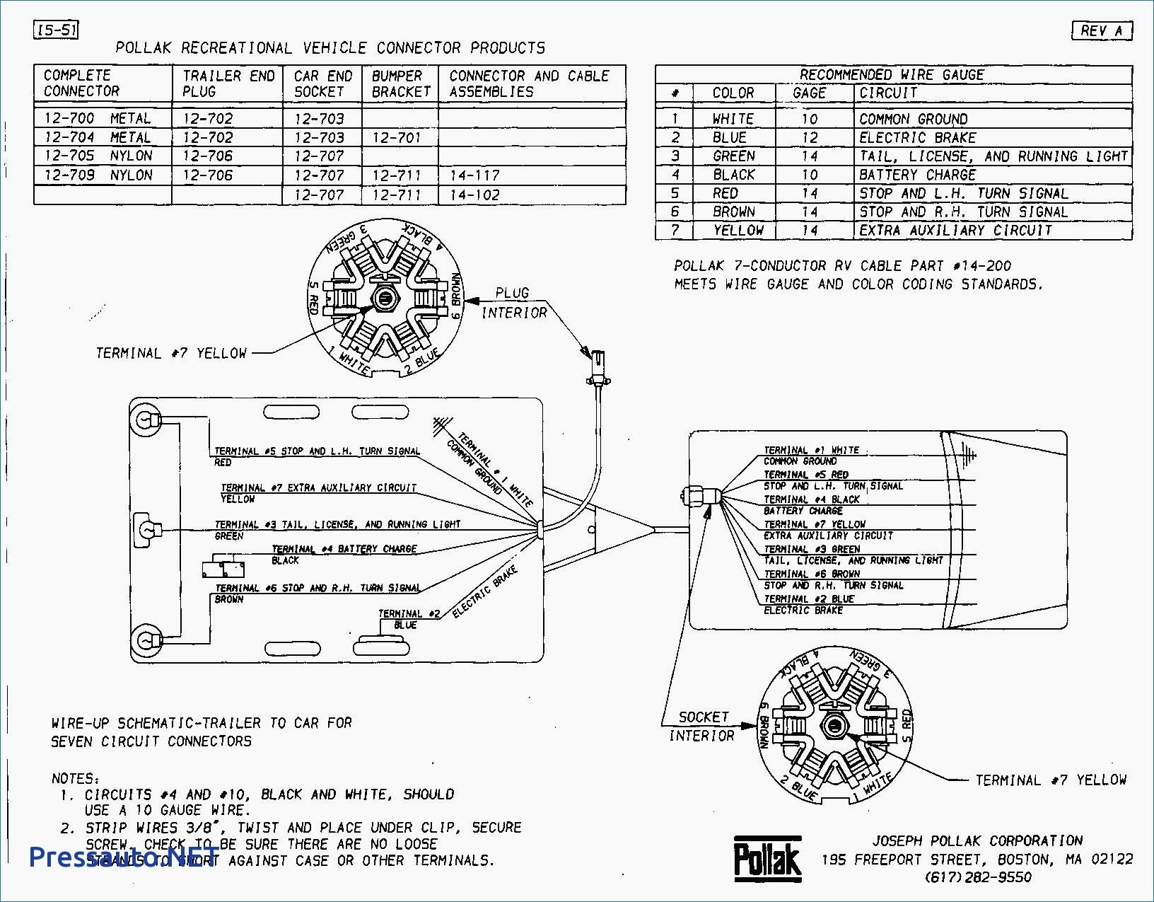 7 Wire Trailer Wiring Diagram