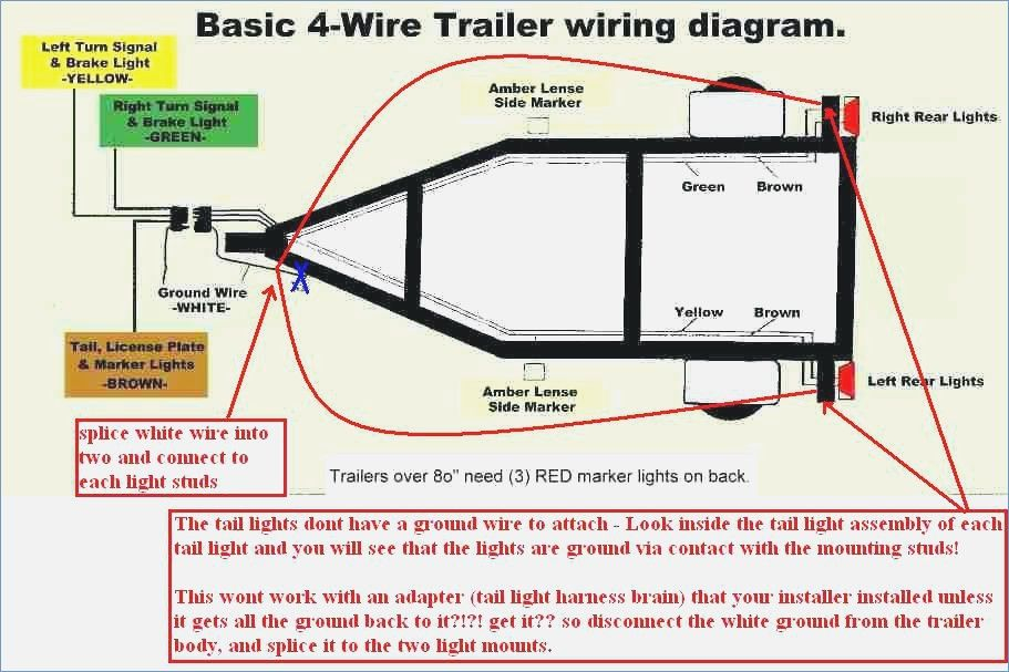 Utility Trailer Wiring Diagram Harbor Freight Haul Master