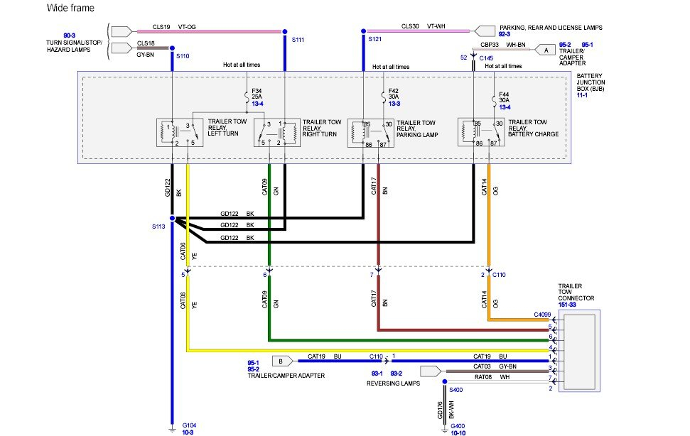 Wire Harness Schematic For Ford F 250 Super Duty Ford