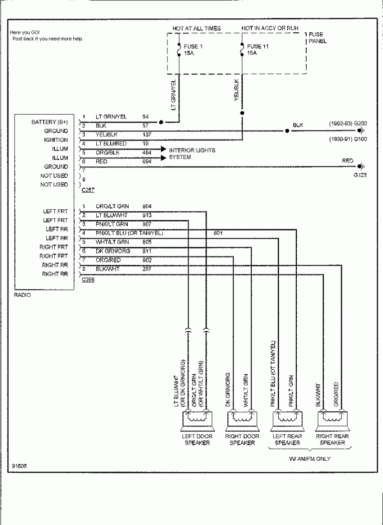 1998 Ford Explorer Trailer Wiring Diagram