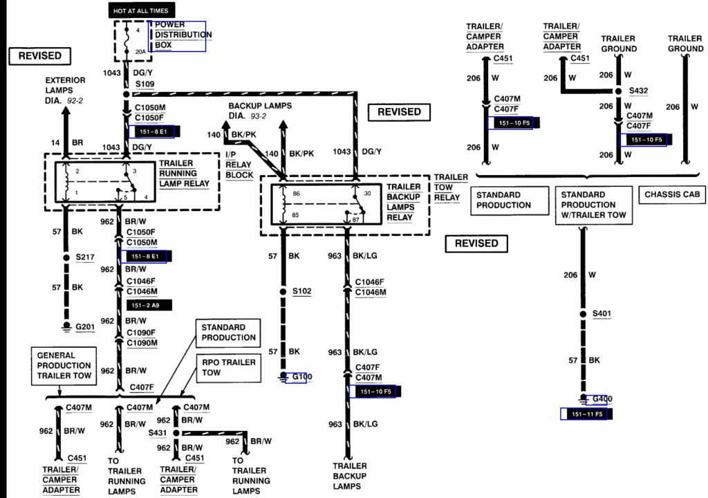 2005 Ford F350 Factor 7 Pin Trailer Wiring Diagram