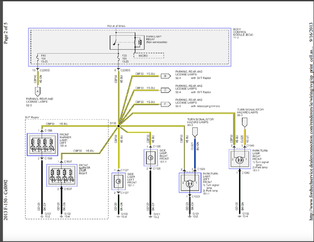 2010 Ford F150 Trailer Wiring Harness Diagram Trailer