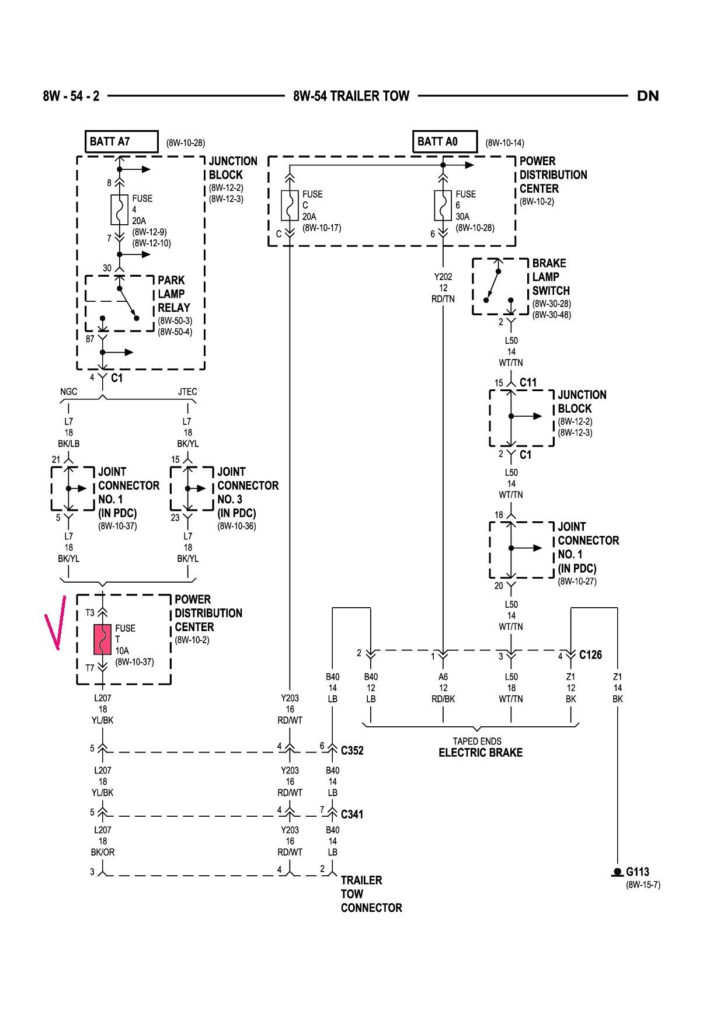 2012 Dodge Ram Trailer Wiring Diagram Collection