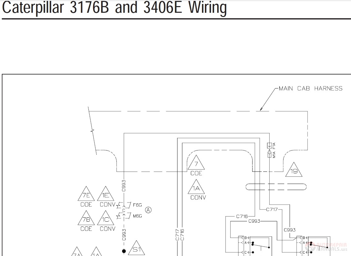 Cat 3406e Wiring Diagram