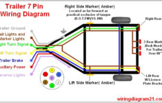 7 Pin Trailer Light Wiring Diagram
