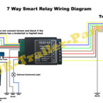 7 Way Universal Bypass Relay Wiring Diagram UK Trailer Parts