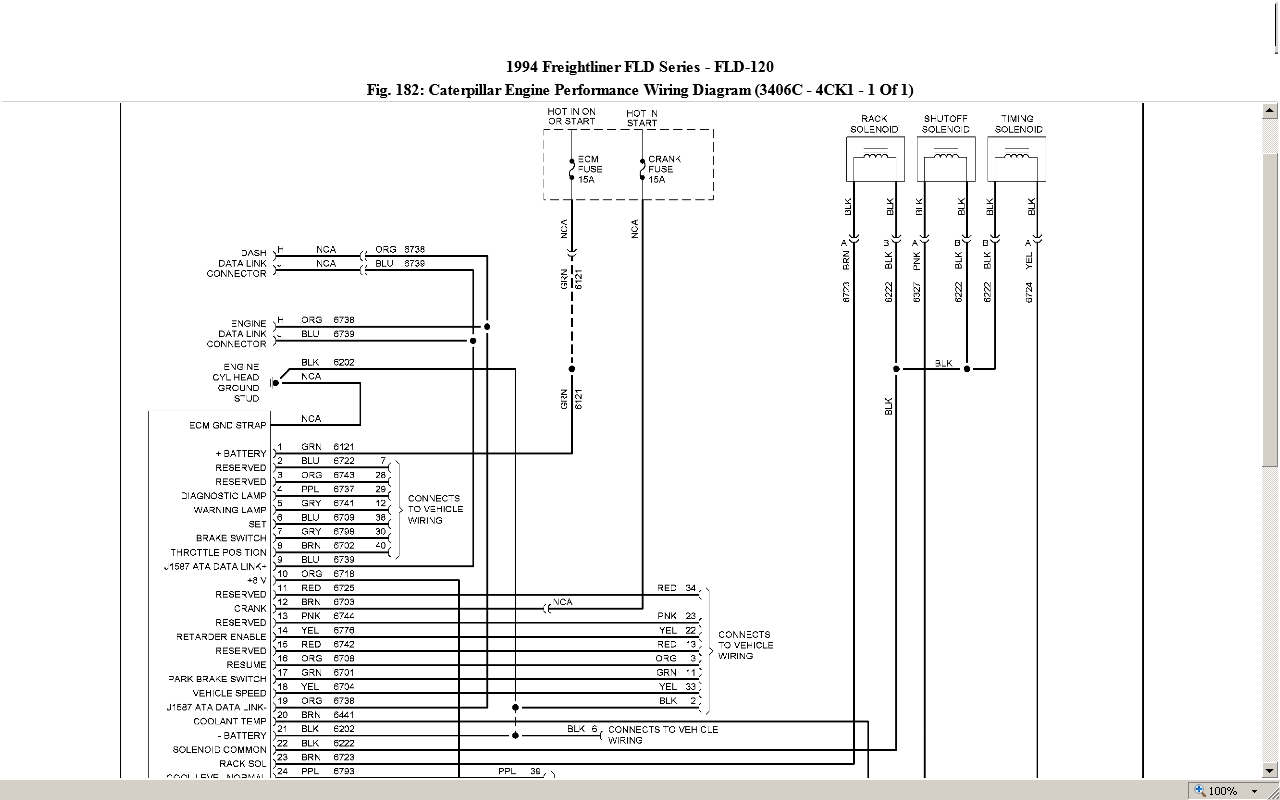 Cat 3406 Wiring Diagram