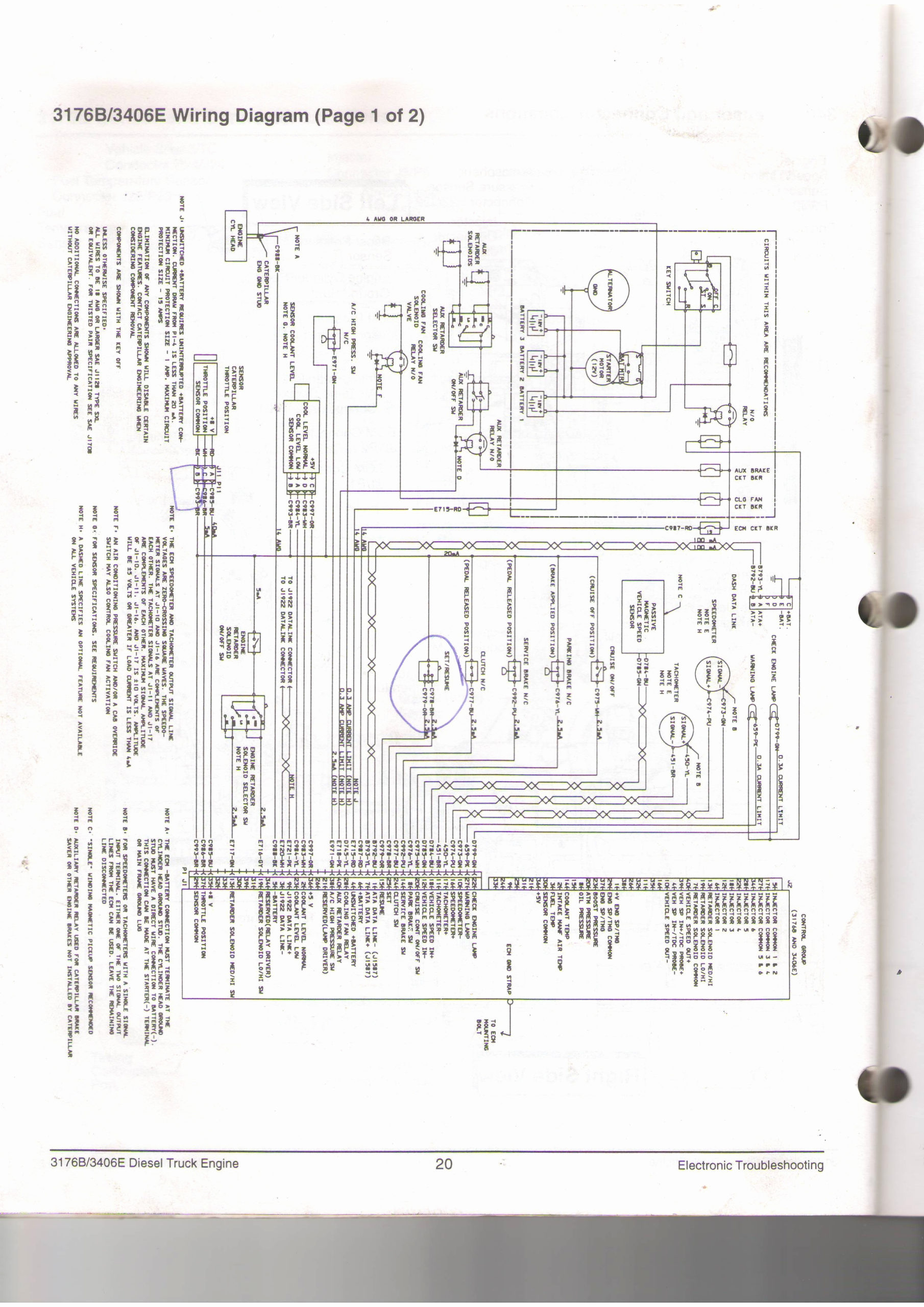 Cat 70 Pin Ecm Wiring Diagram