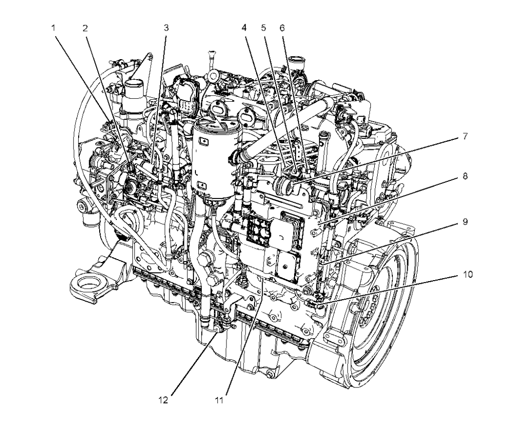 Sensors And Electrical Connectors C7 1 Engines For