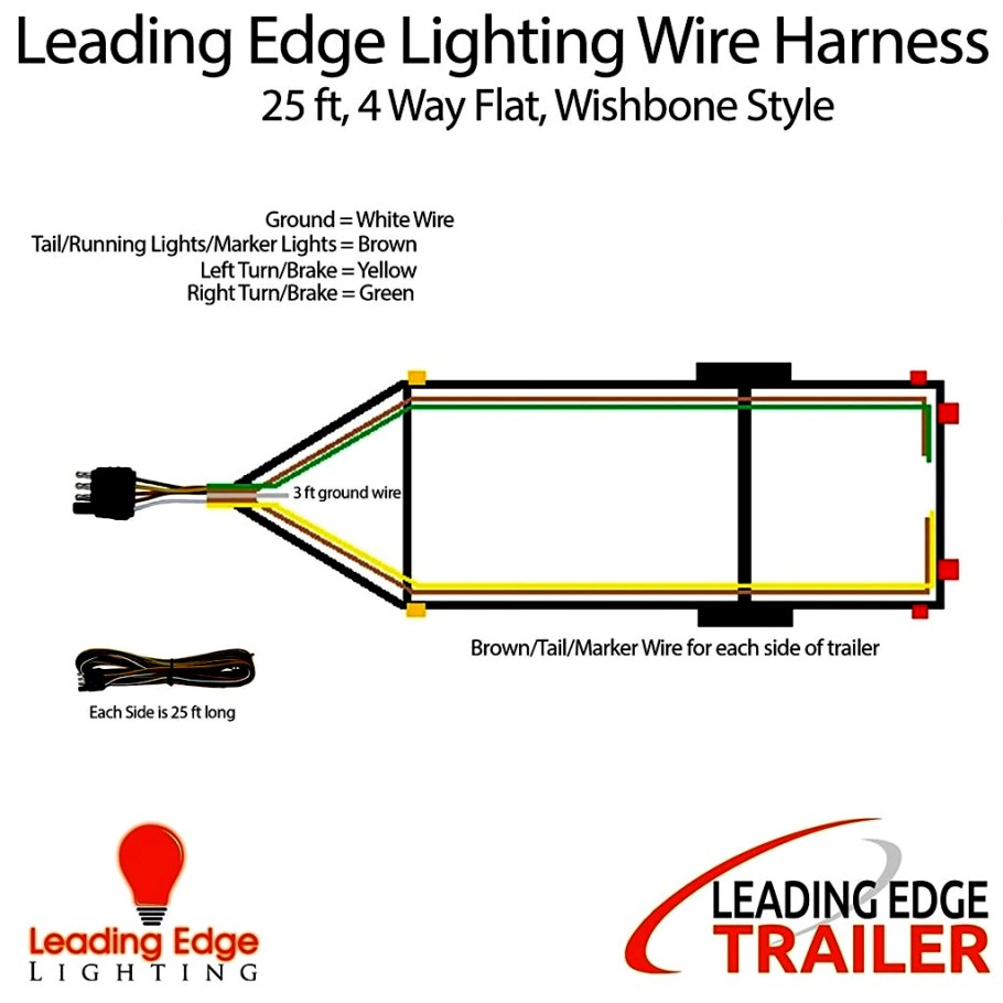 Trailer Light Wiring Diagram 4 Pin Trailer Wiring Diagram