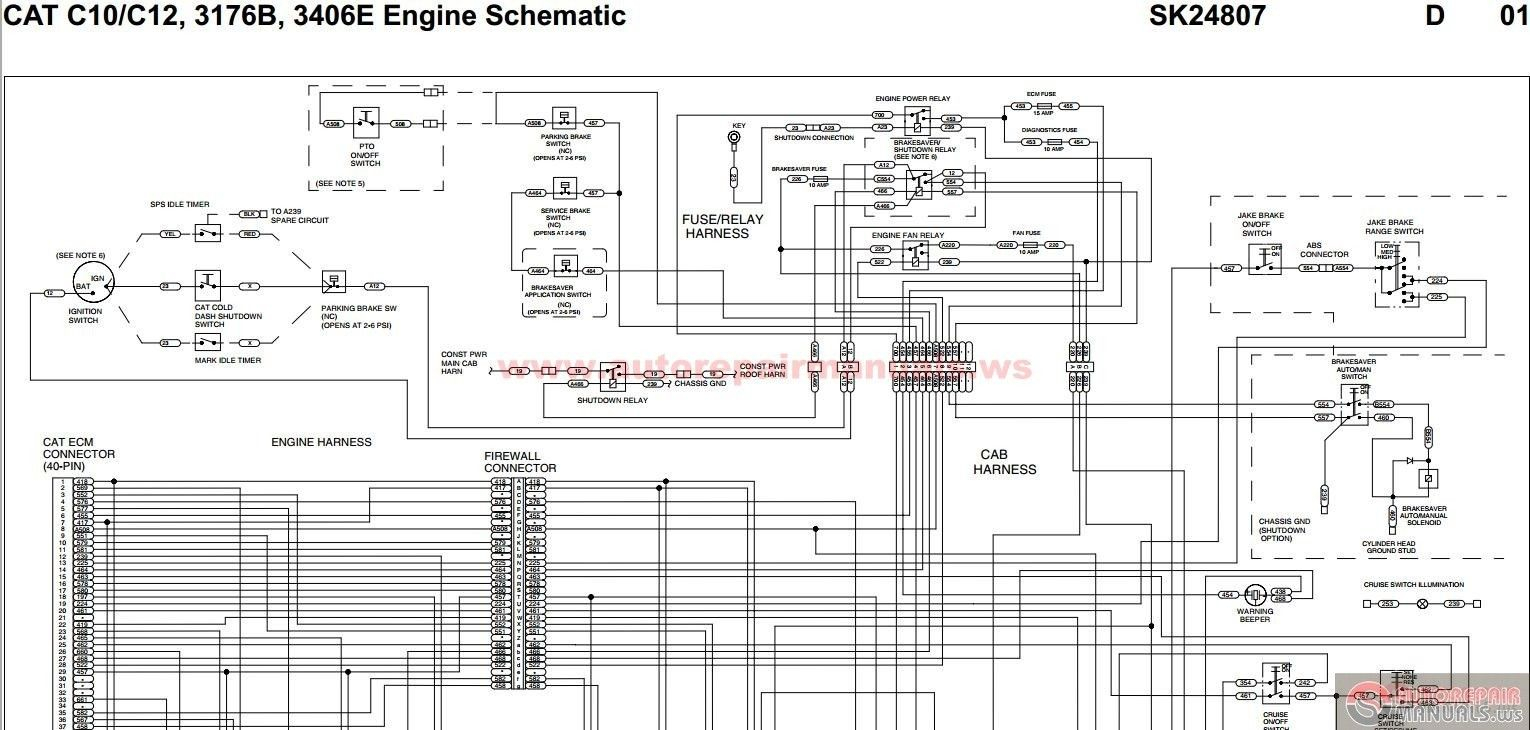 Cat 3406 Generator Wiring Diagram