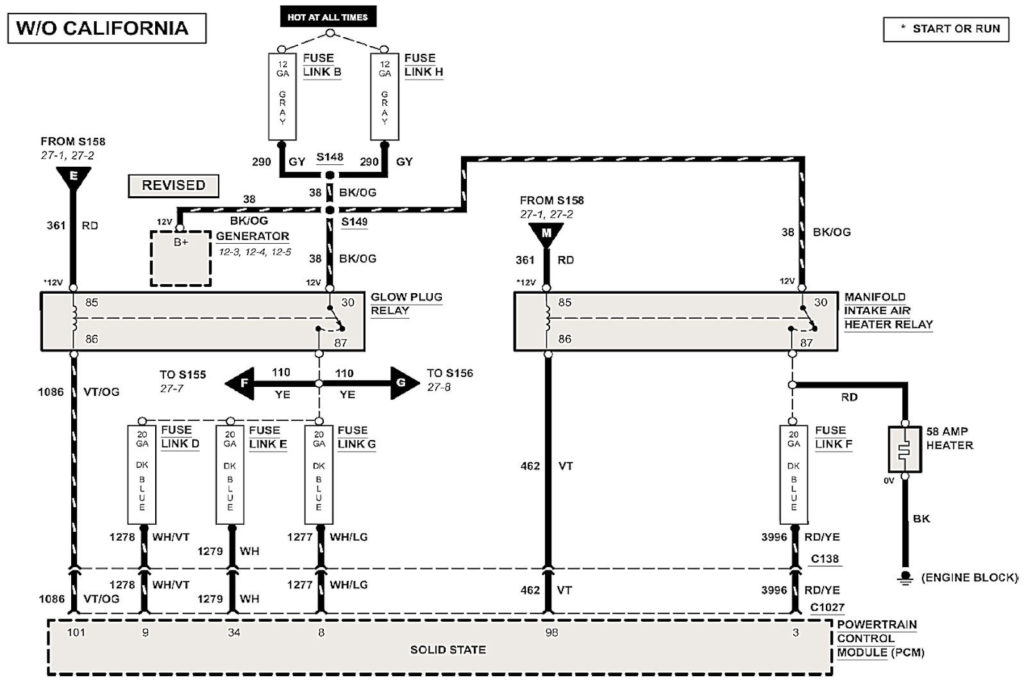 Wiring Diagram For 1999 Ford F350