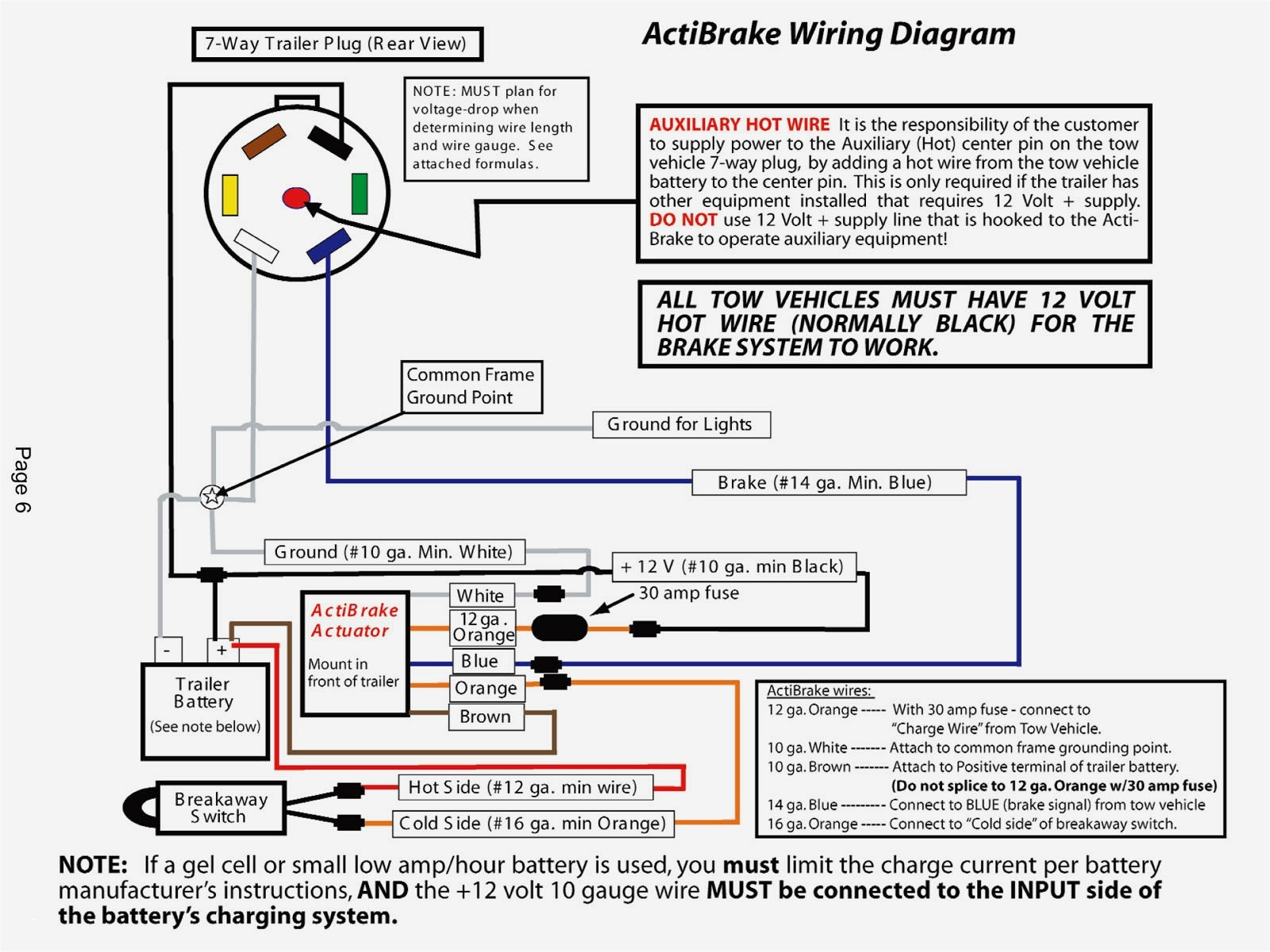 tekonsha voyager trailer brake controller wiring diagram