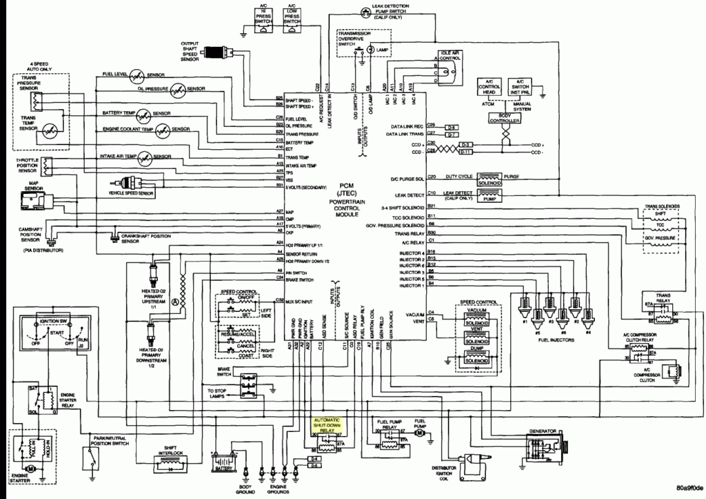 Wiring Schematic For 1997 Jeep Cherokee Jeep Inp