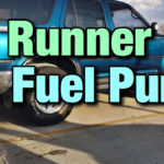 1993 Toyota 4 Runner Fuel Pump Replacement YouTube
