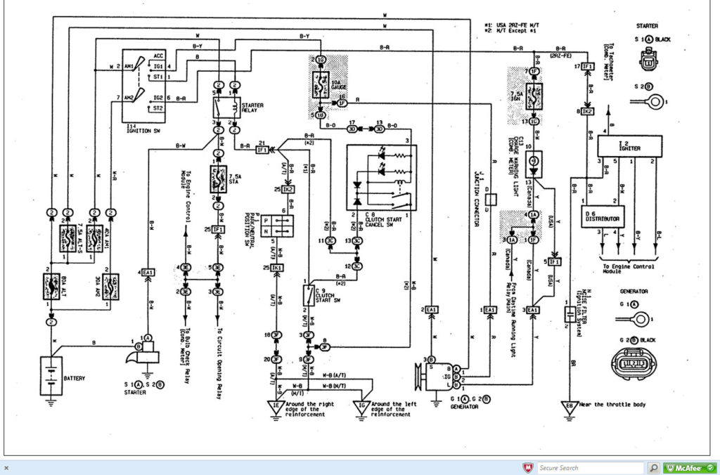 2000 Toyota Tundra Trailer Wiring Diagram Trailer Wiring