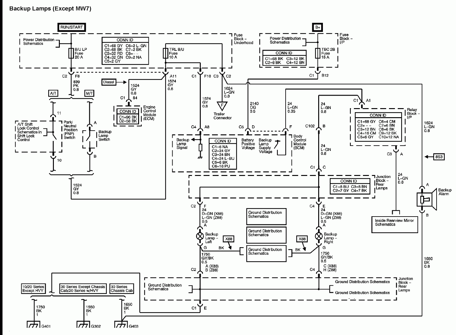 2001 Silverado Trailer Wiring Diagram