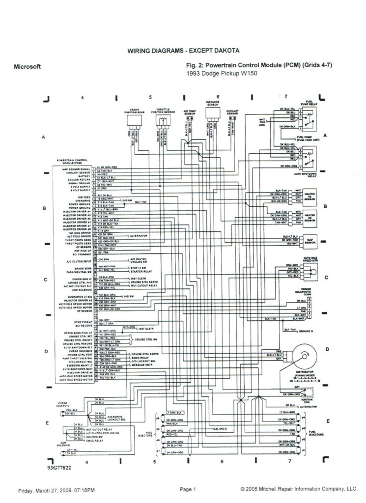 2003 Dodge Ram 2500 Trailer Wiring Diagram Download