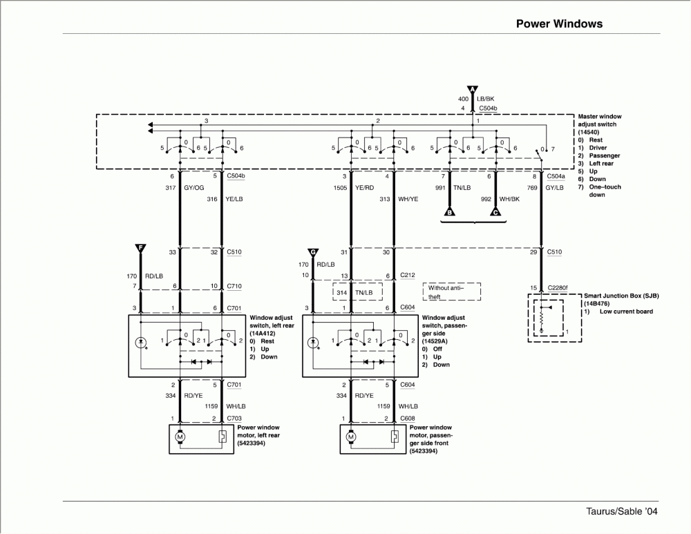 2004 Ford Escape Trailer Wiring Diagram