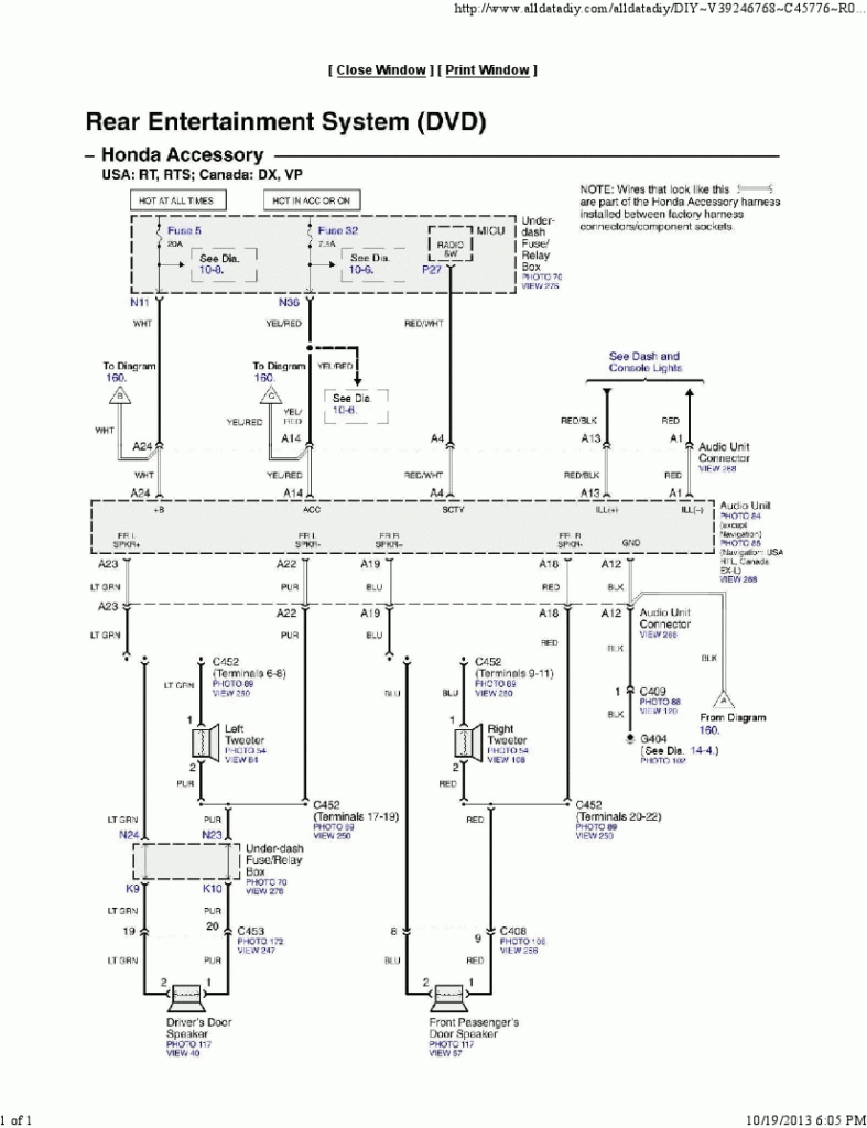 2006 Honda Ridgeline Trailer Wiring Diagram Free Wiring