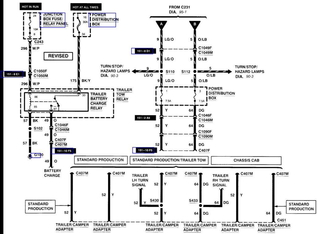 Ford Expedition Trailer Wiring Diagram Trailer Wiring