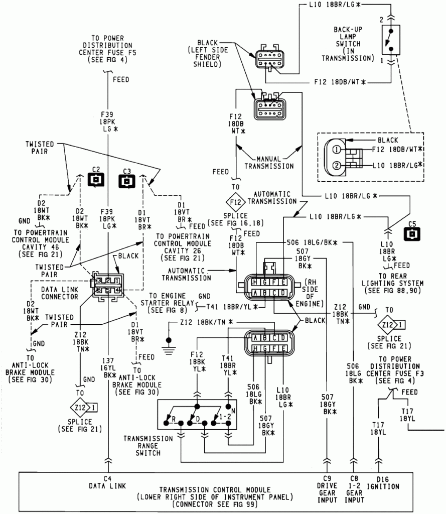 Gallery Of 2000 Jeep Grand Cherokee Trailer Wiring Diagram