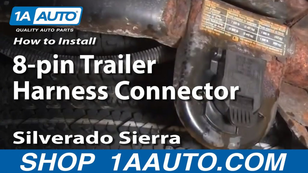 How To Install Replace 8 Pin Trailer Harness Connector