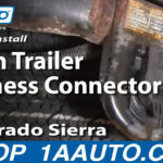How To Install Replace 8 Pin Trailer Harness Connector