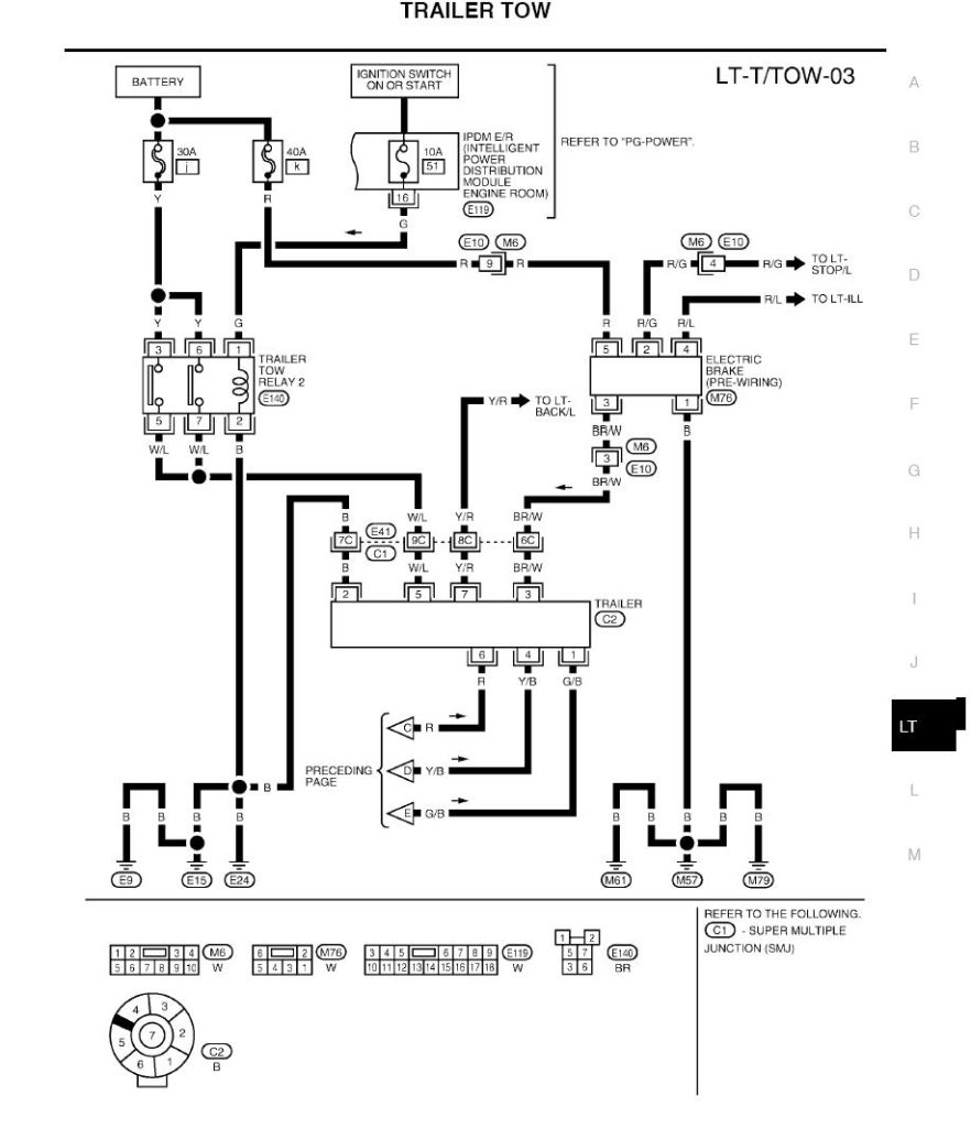 Nissan Armada Trailer Wiring Diagram Trailer Wiring Diagram