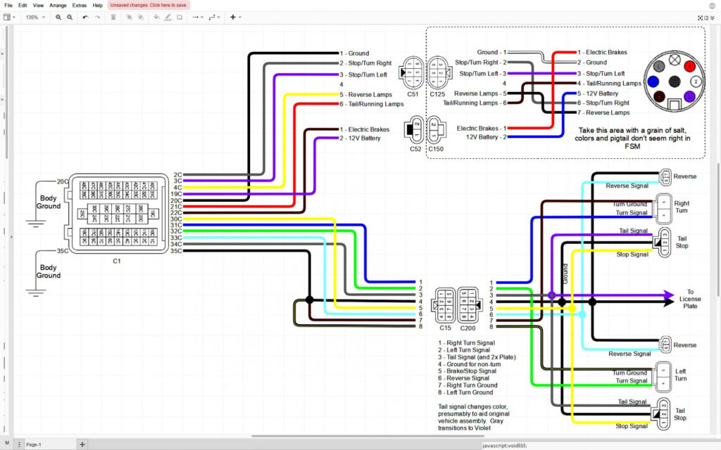 Np300 Trailer Wiring Diagram Trailer Wiring Diagram