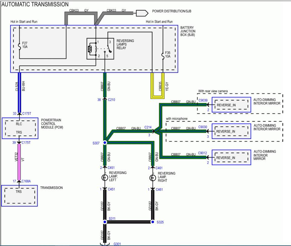 Ford Escape Trailer Wiring Diagram