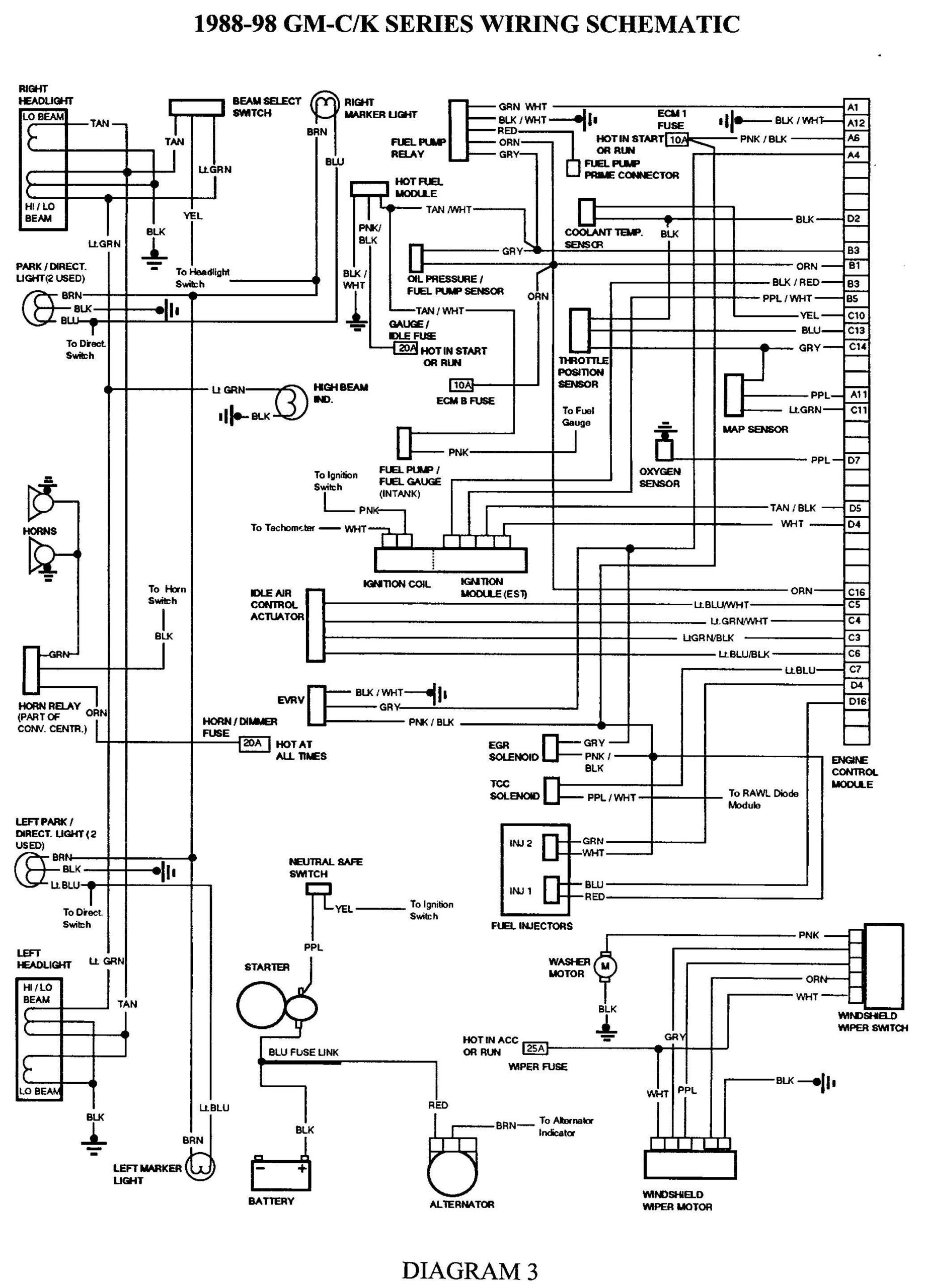 2005 Gmc Sierra Trailer Wiring Harness Diagram