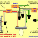 Wiring Diagram To Add A New Outlet Off A Light Fixture