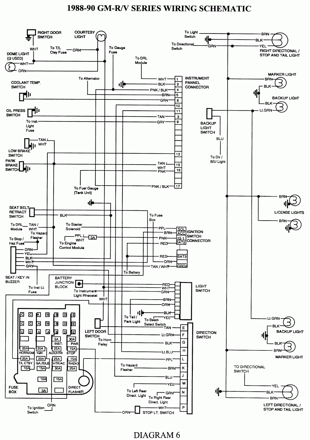 1995 Chevy Silverado Trailer Wiring Diagram