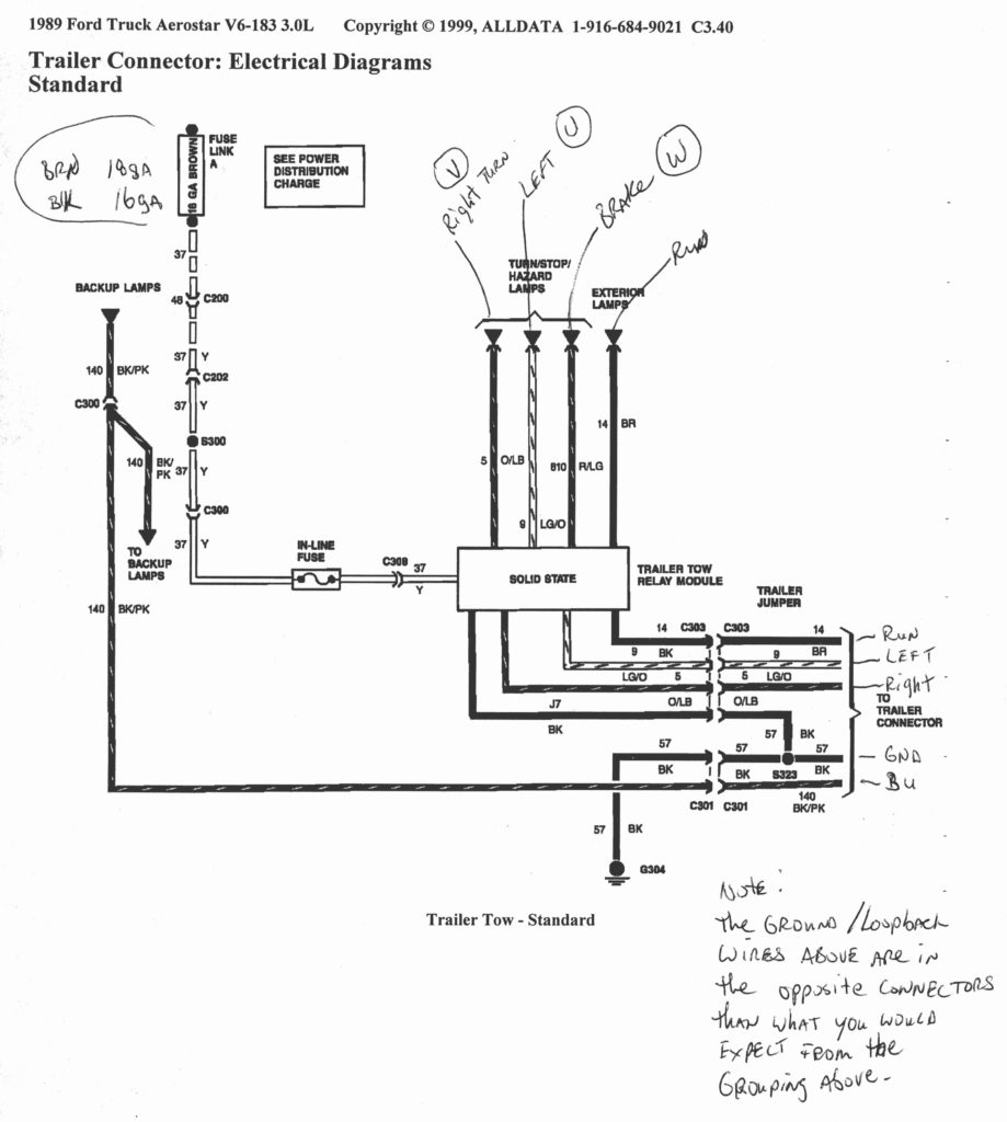 2002 Ford F350 Trailer Wiring Diagram Trailer Wiring Diagram