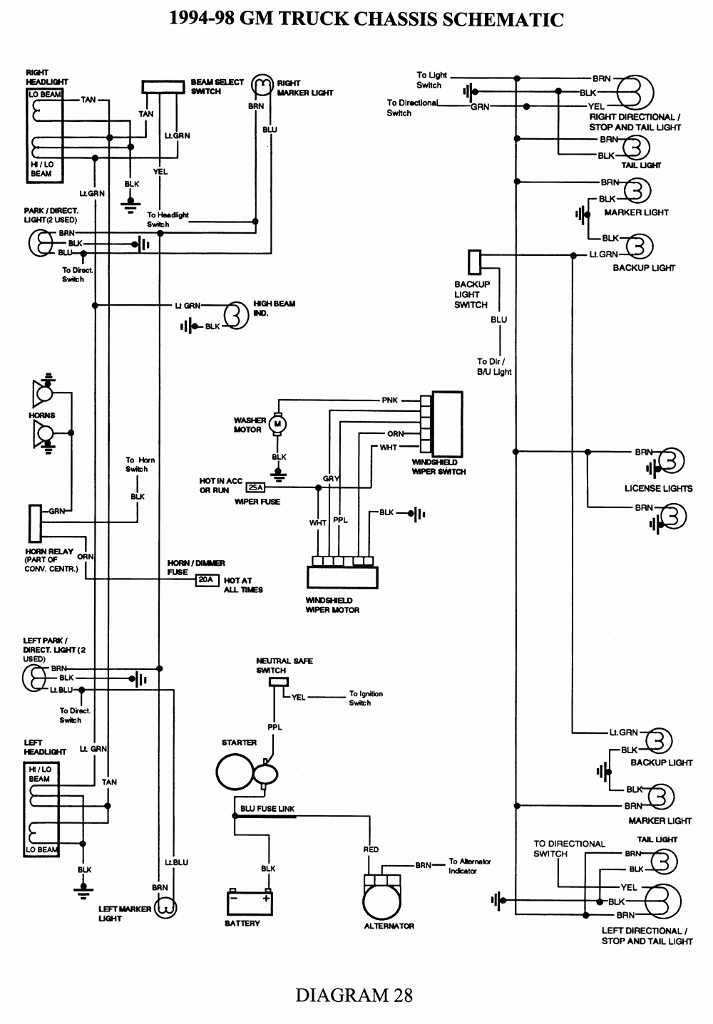 2003 Chevy Silverado 2500hd Trailer Wiring Diagram