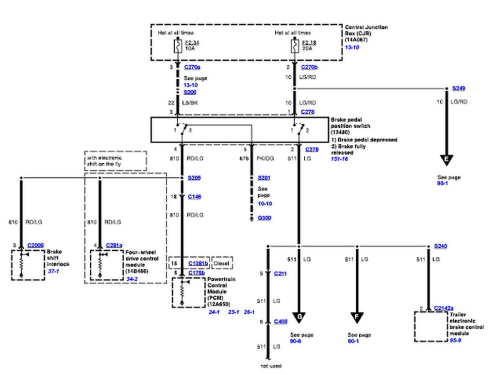 2006 Ford F 350 Trailer Wiring Diagram