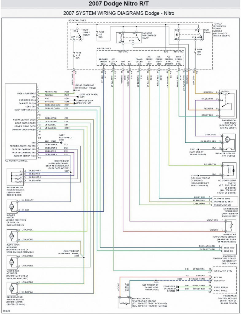 2007 Dodge 3500 Trailer Wiring Diagram Trailer Wiring