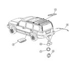 2007 Jeep Commander Harness Wiring Rear Fascia Sensor