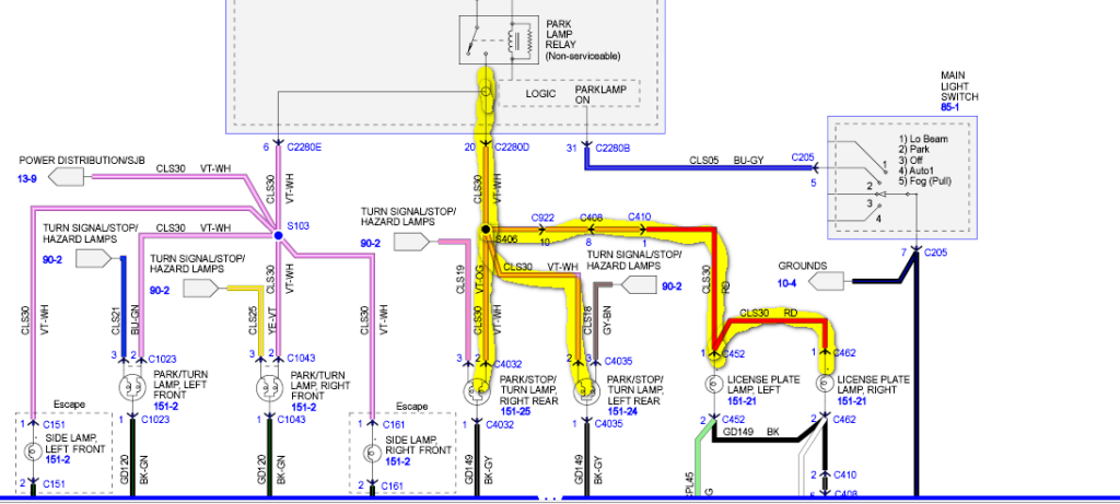 2010 Ford Escape Wiring Diagram Pics Wiring Collection