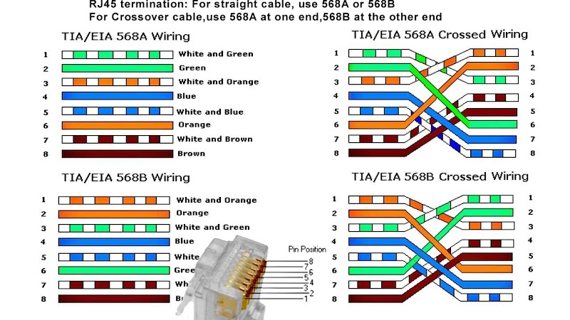 Cat5E Wiring Diagram A Or B Fuse Box And Wiring Diagram