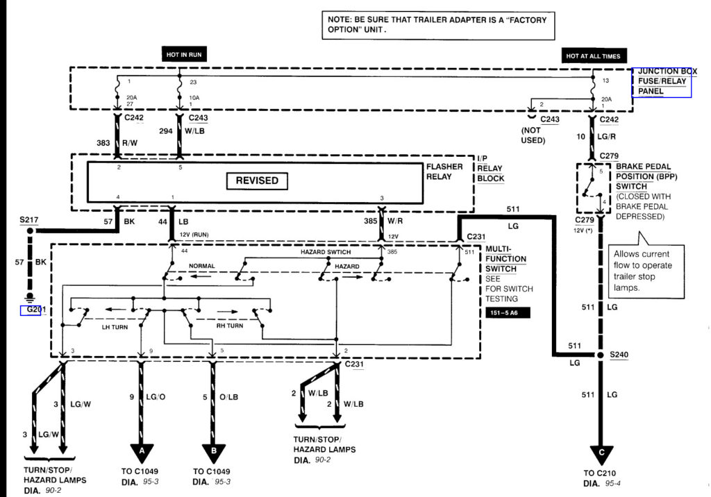 Ford F350 Wiring Diagram For Trailer Plug Trailer Wiring