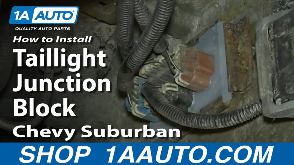 How To Install Replace Taillight Junction Block 2002 06