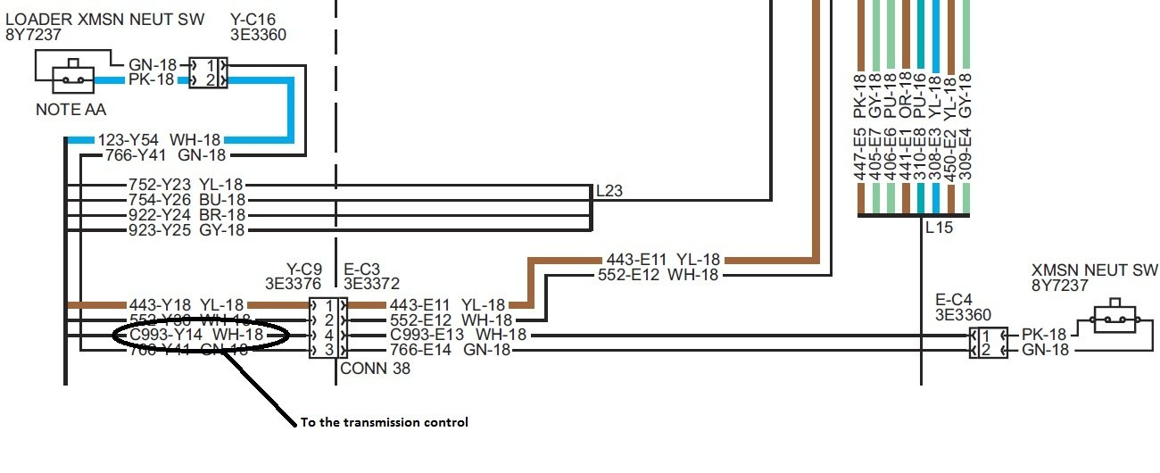 Cat 416 Backhoe Wiring Diagram