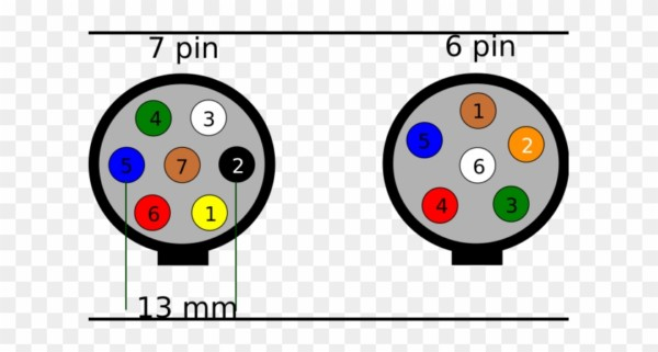 7 Pin To 6 Pin Trailer Wiring Diagram