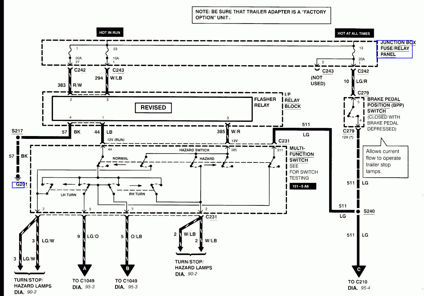 99 F250 Trailer Wiring Diagram